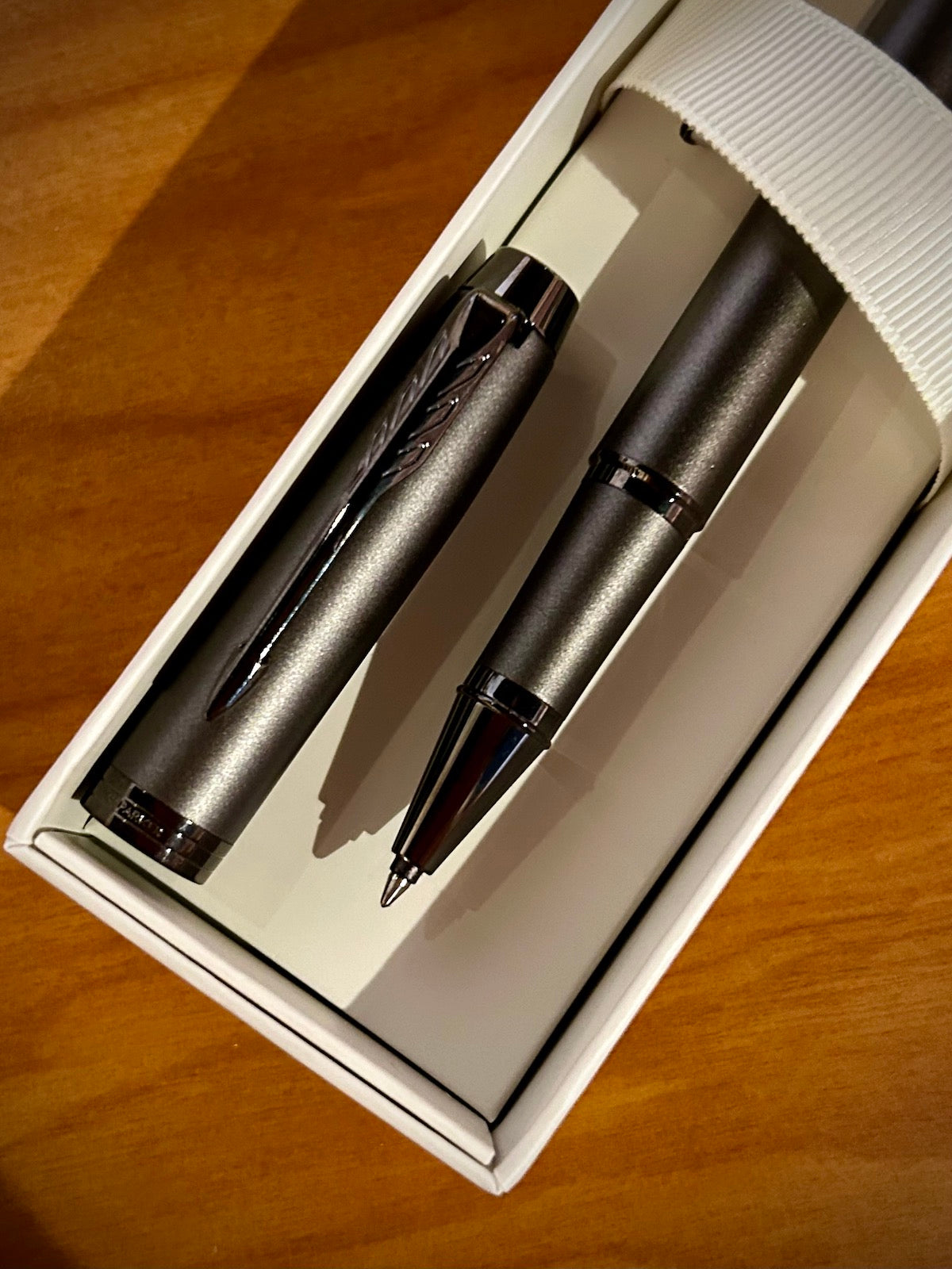 Parker IM Monochrome Gunmetal Rollerball Pen