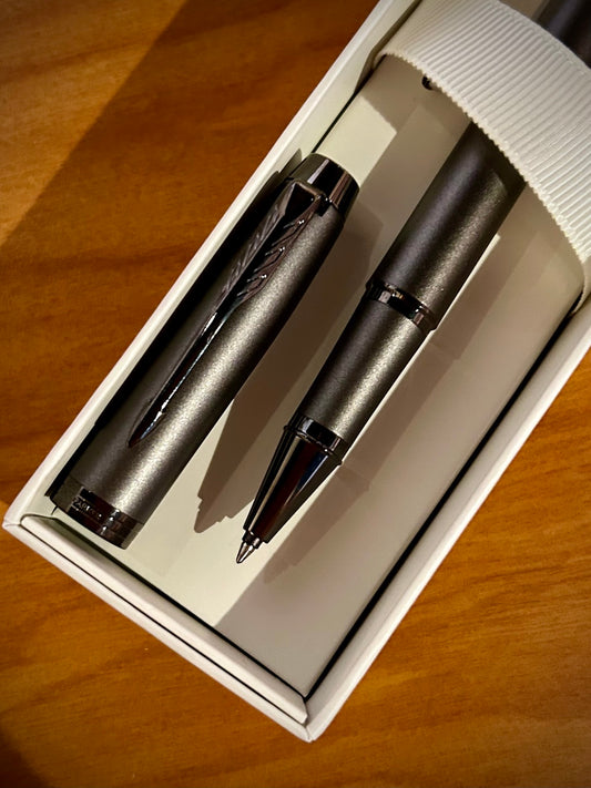 Parker IM Monochrome Gunmetal Rollerball Pen