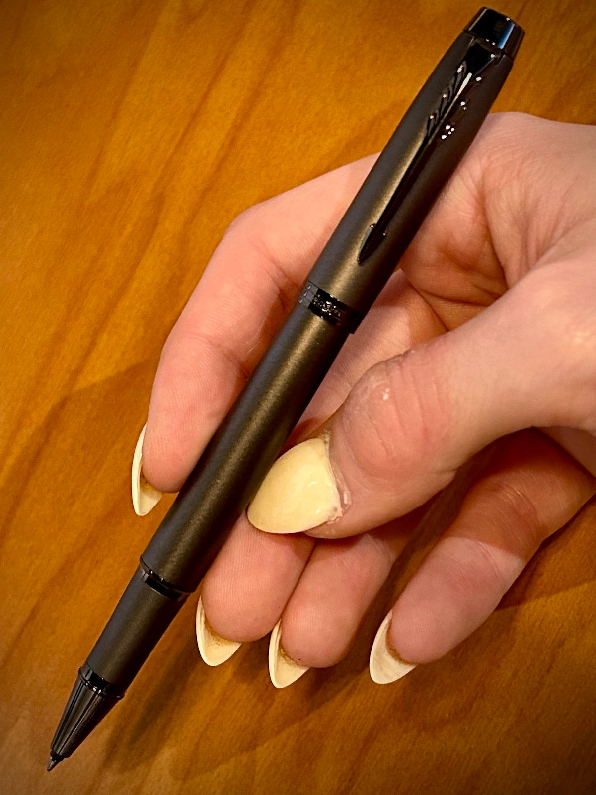 Parker IM Monochrome Gunmetal Rollerball Pen