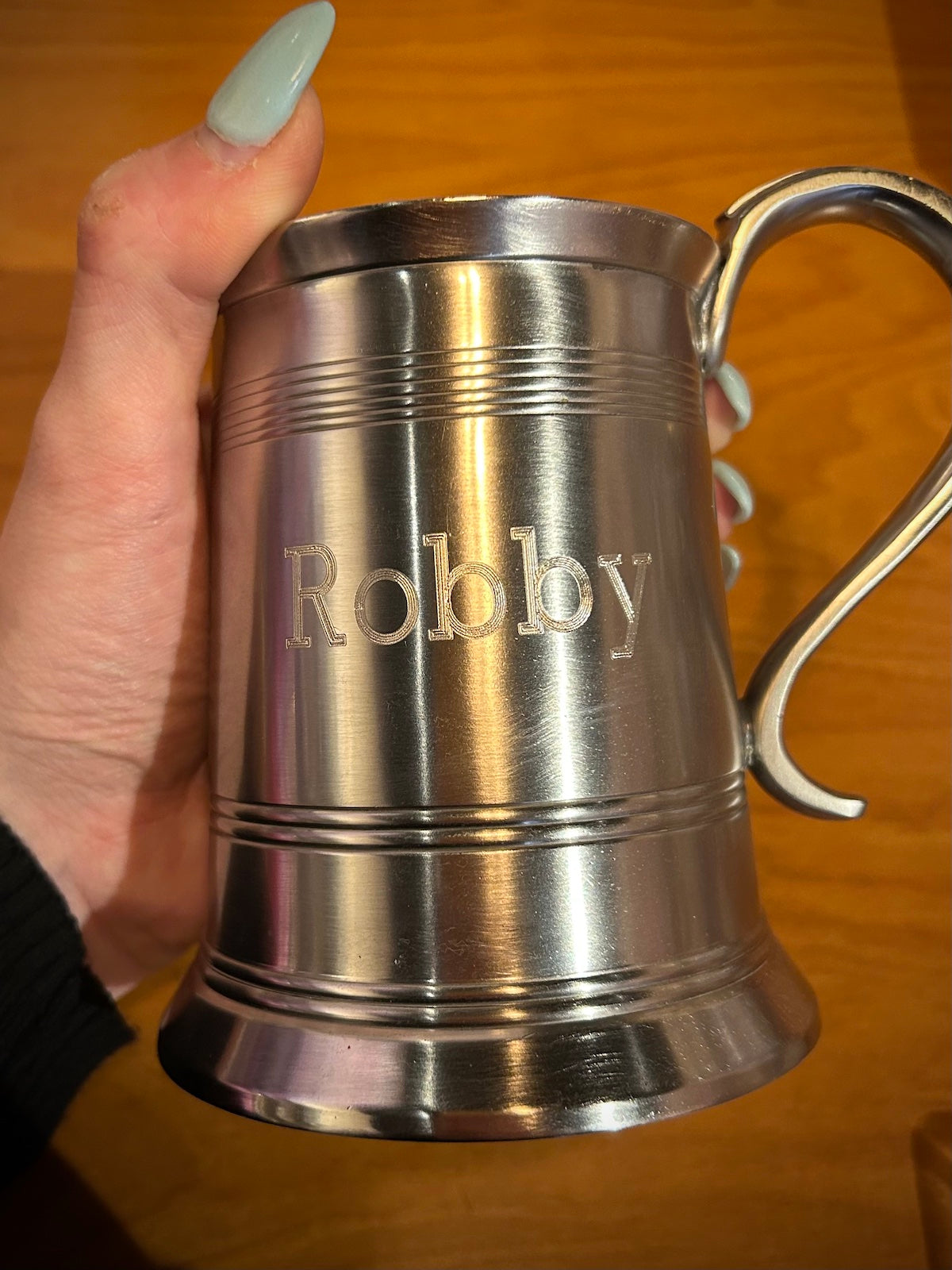 5" Colonial Pewter Tankard Mug