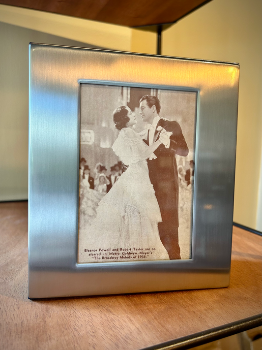 Pewter Frame Cover Photo Album