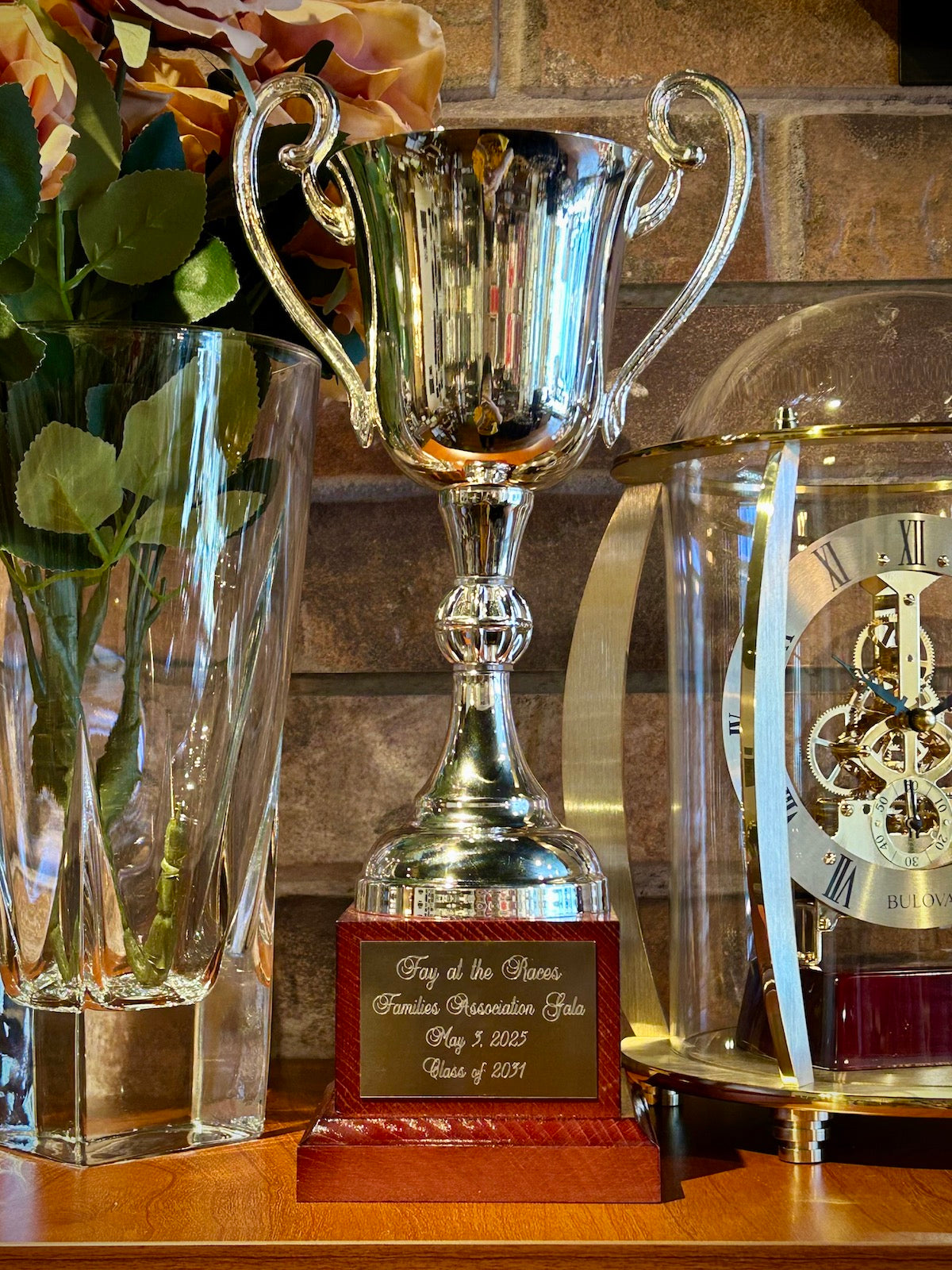 Premium Handmade in Italy Silver Plate Trophy Cup