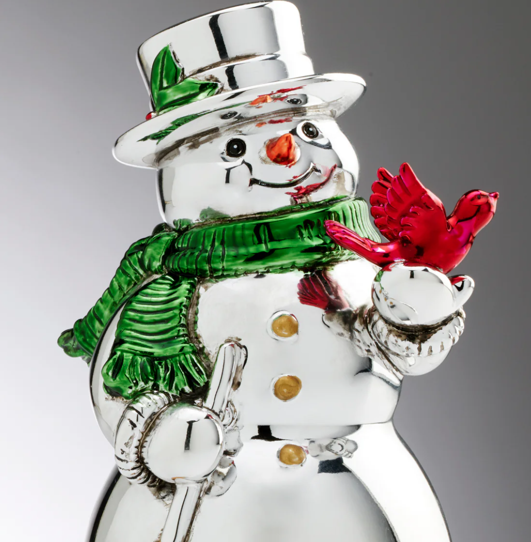 Reed & Barton Vintage Christmas Musical Snowman