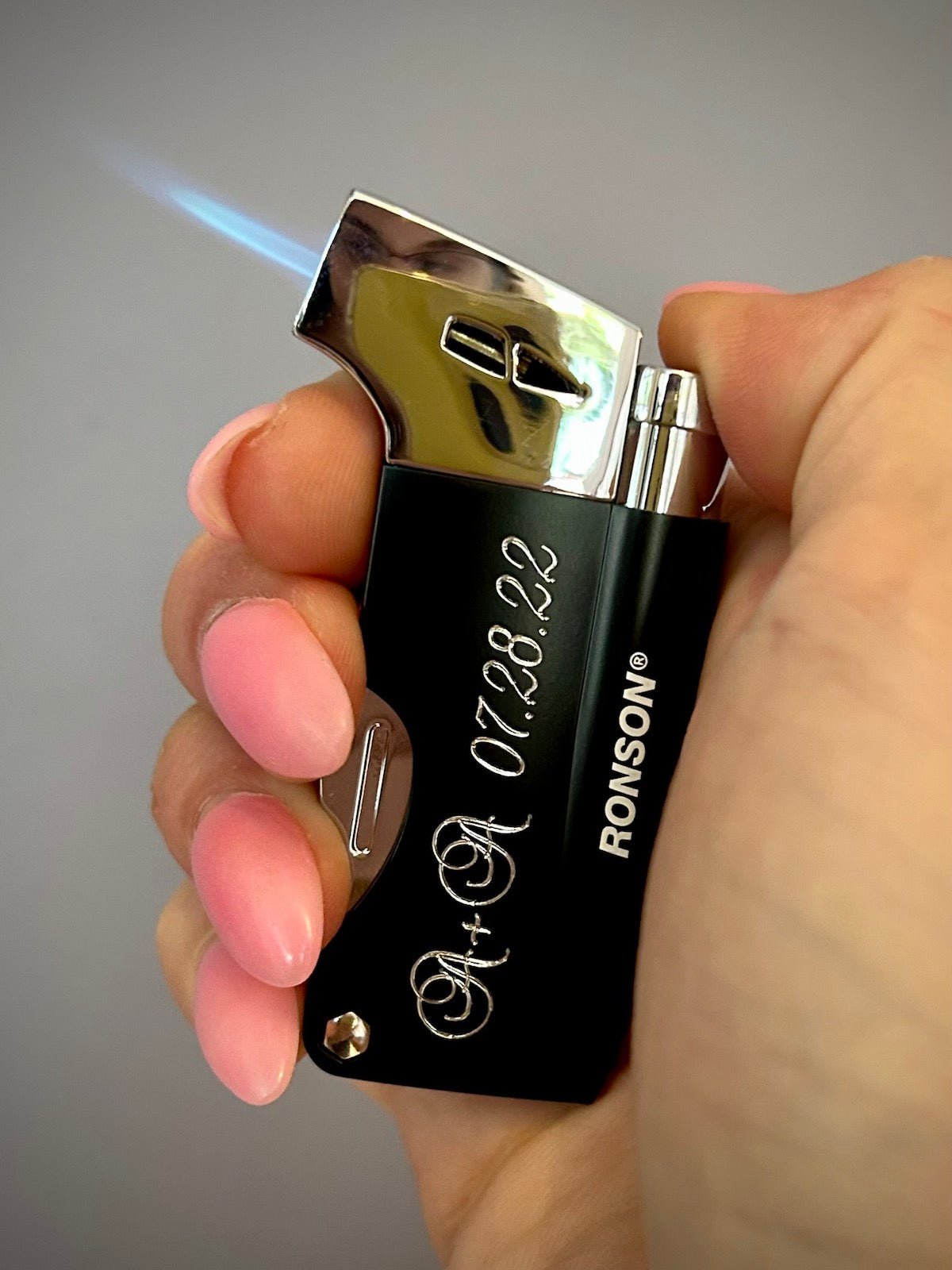 Ronson Butane Cigar Lighter & Tools