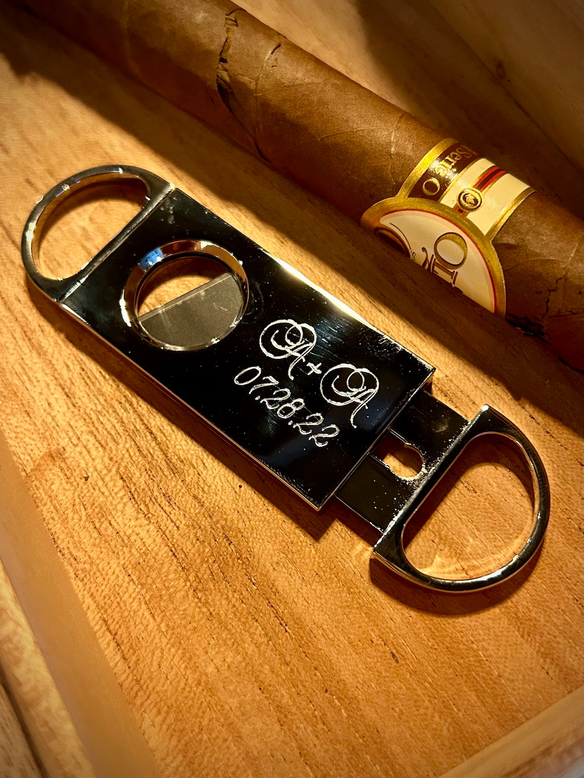 Silver Cigar Cutter