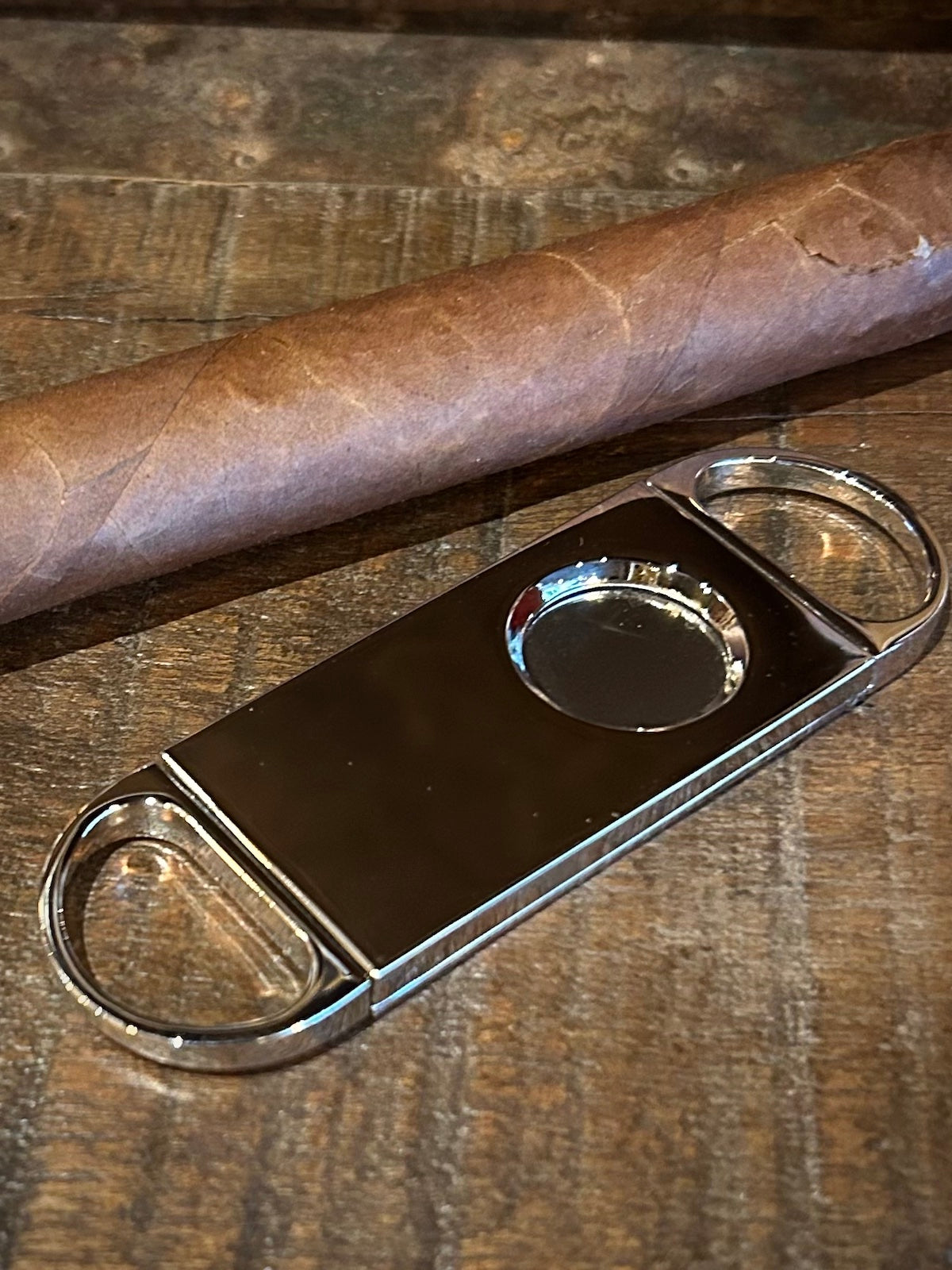Silver Cigar Cutter