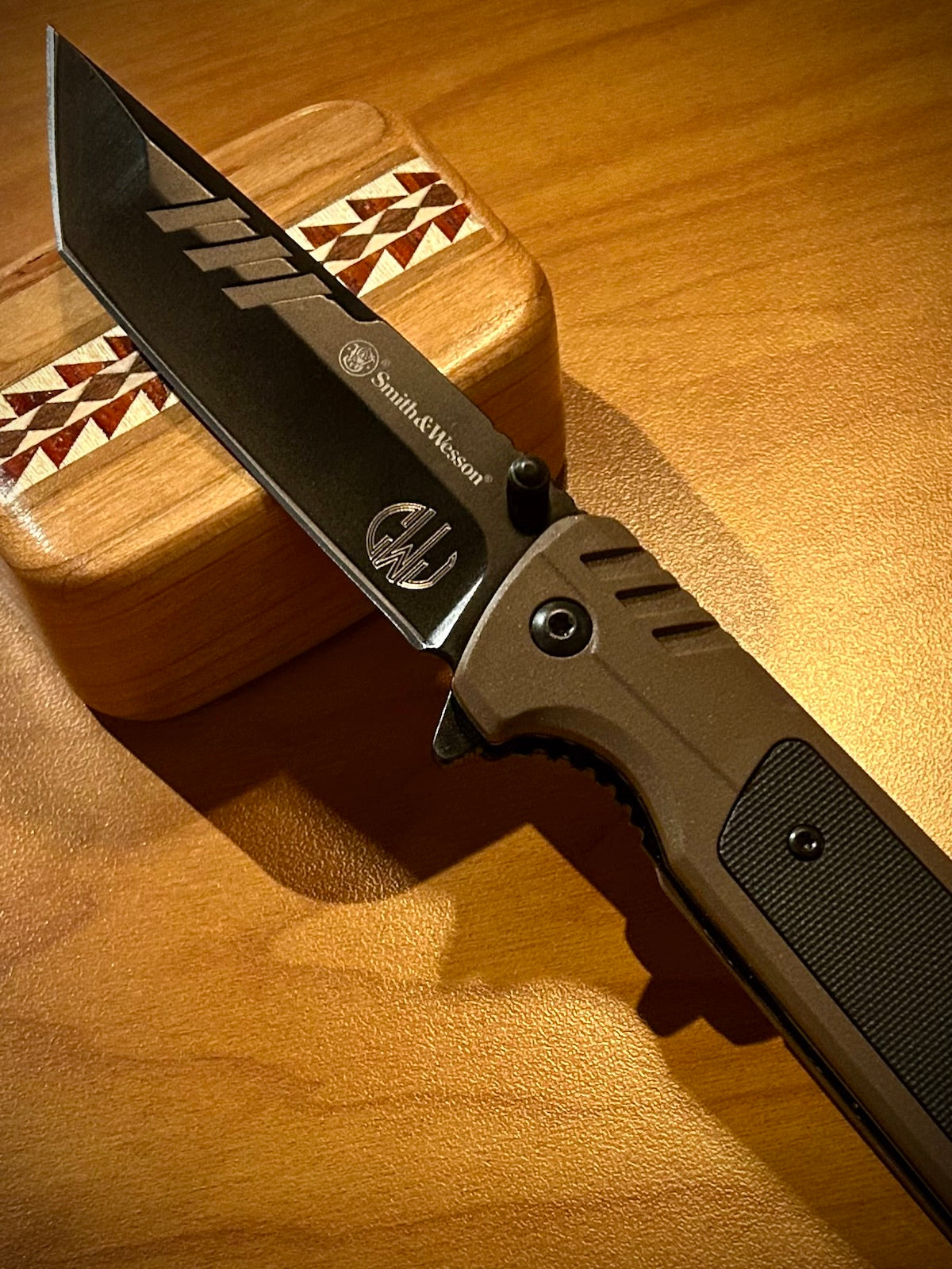 Smith & Wesson® 1911 Spring Assisted Folding Pocket Knife