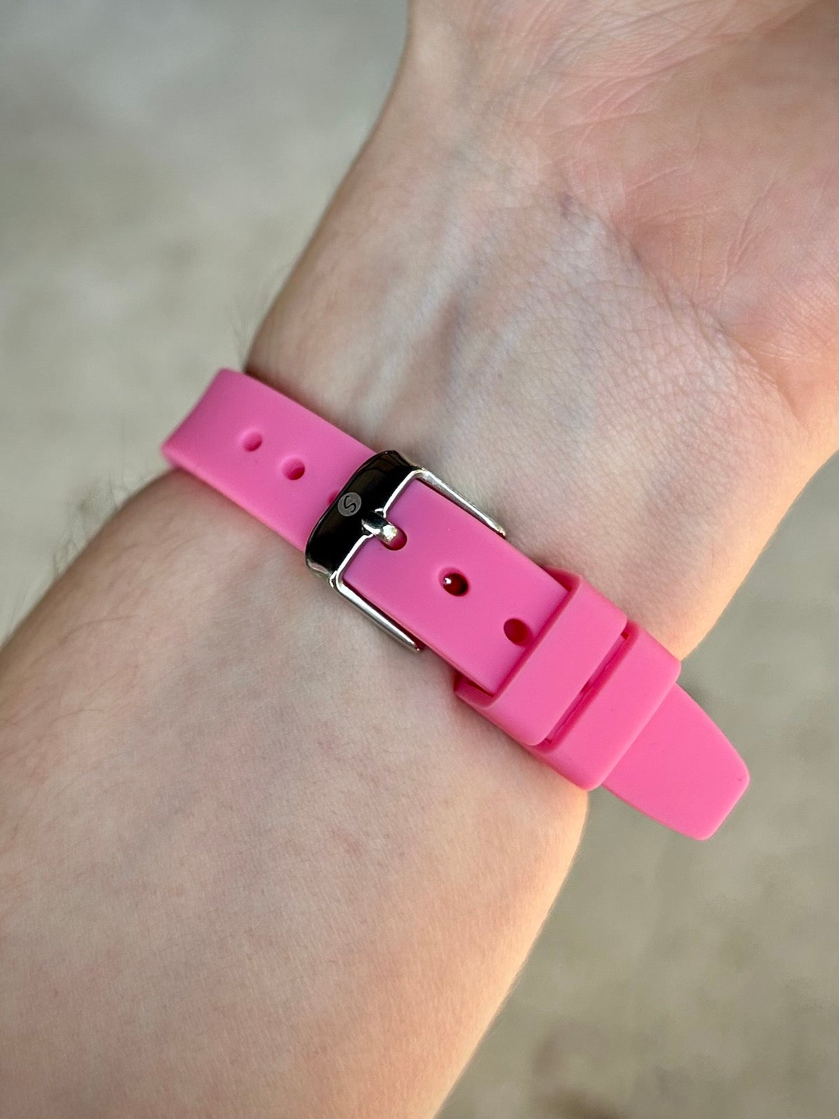 Speidel Petite Women's Scrub Watch™ with Pink Band