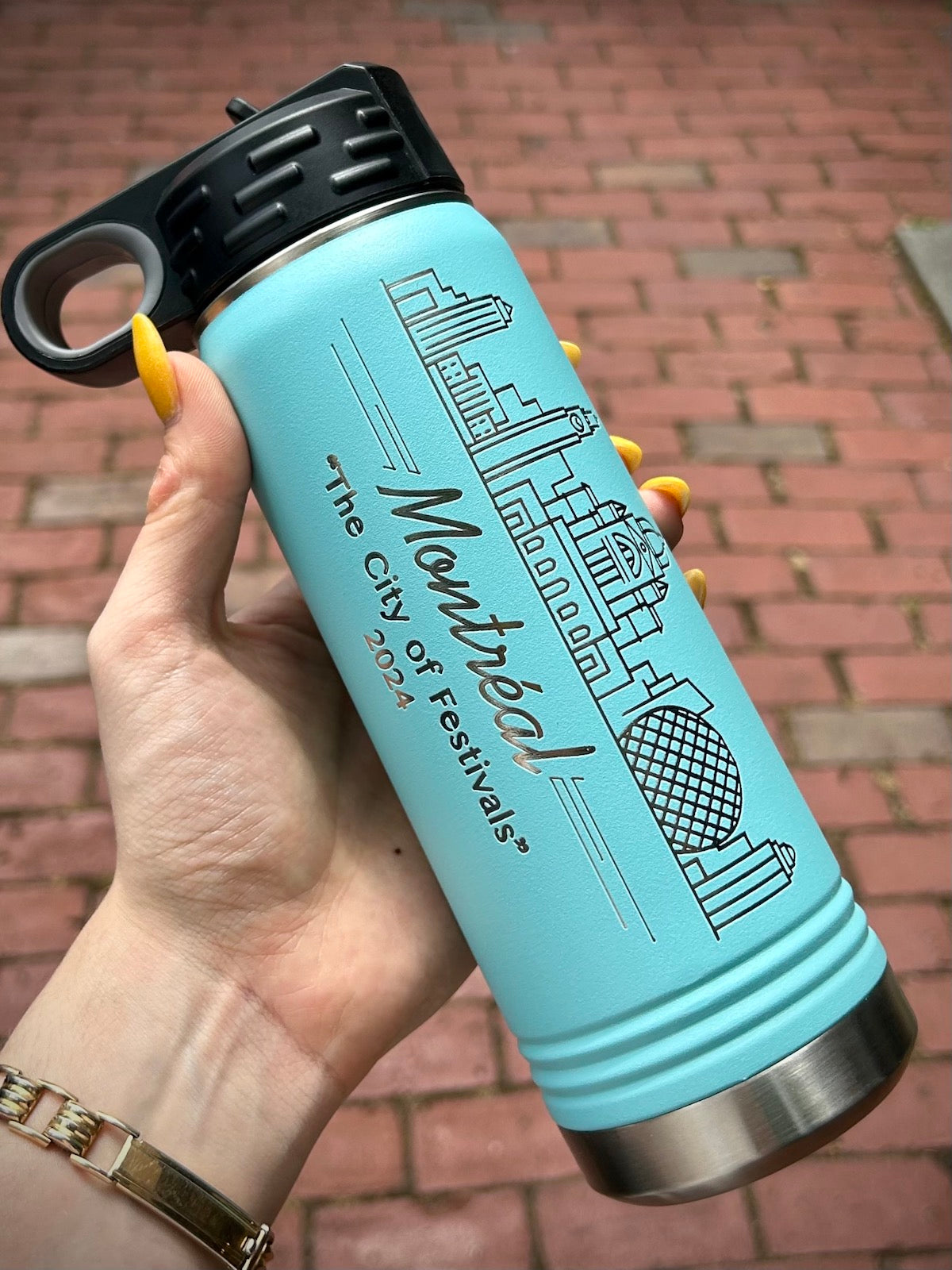 20 oz Canteen Travel Reusable Water Bottles