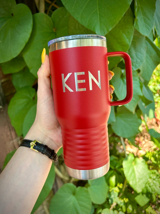 20 oz Travel Reusable Hot/Cold Mugs