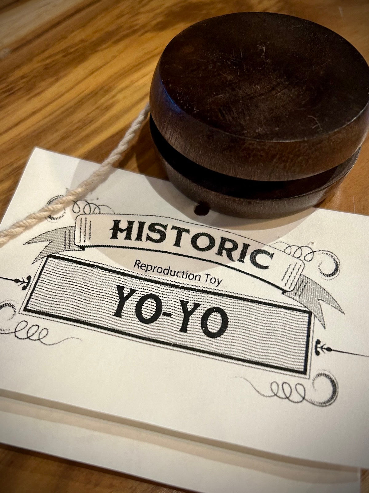 2-1/2" Wooden Historic Yo-Yo