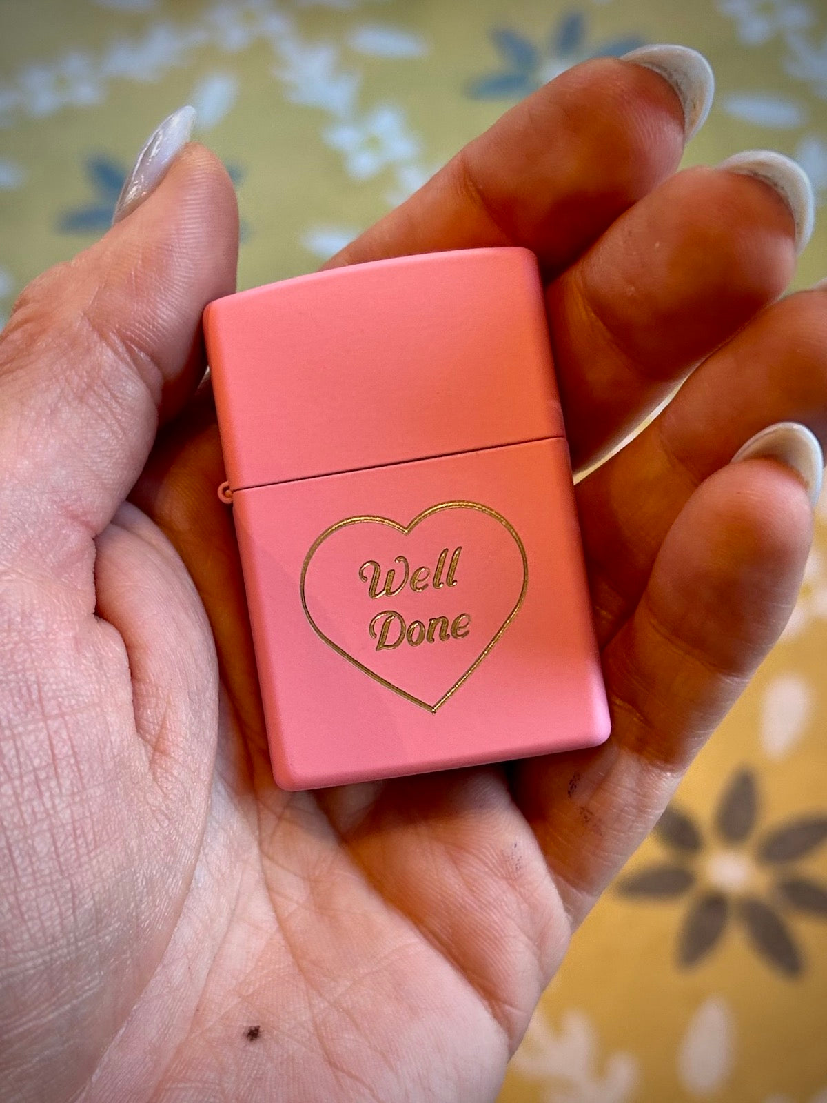 Zippo Pink Matte Windproof Lighter