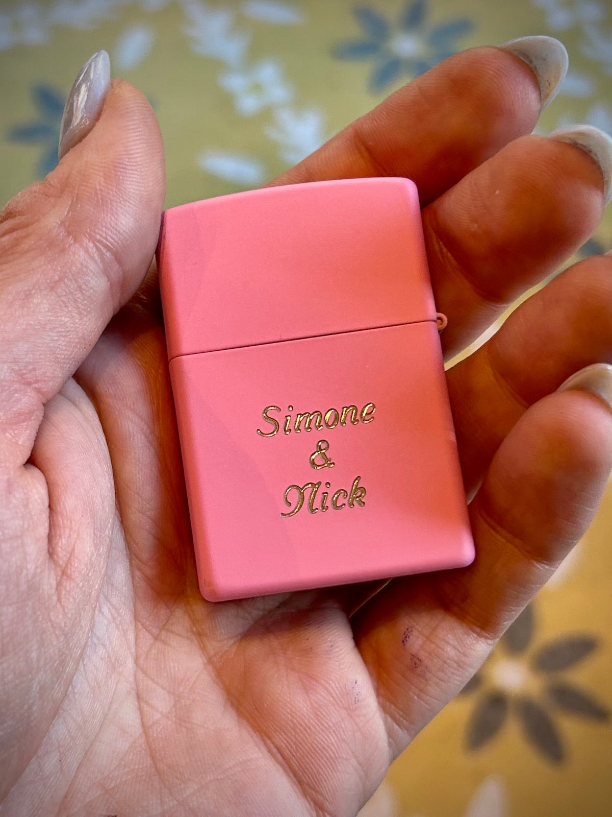 Zippo Pink Matte Windproof Lighter