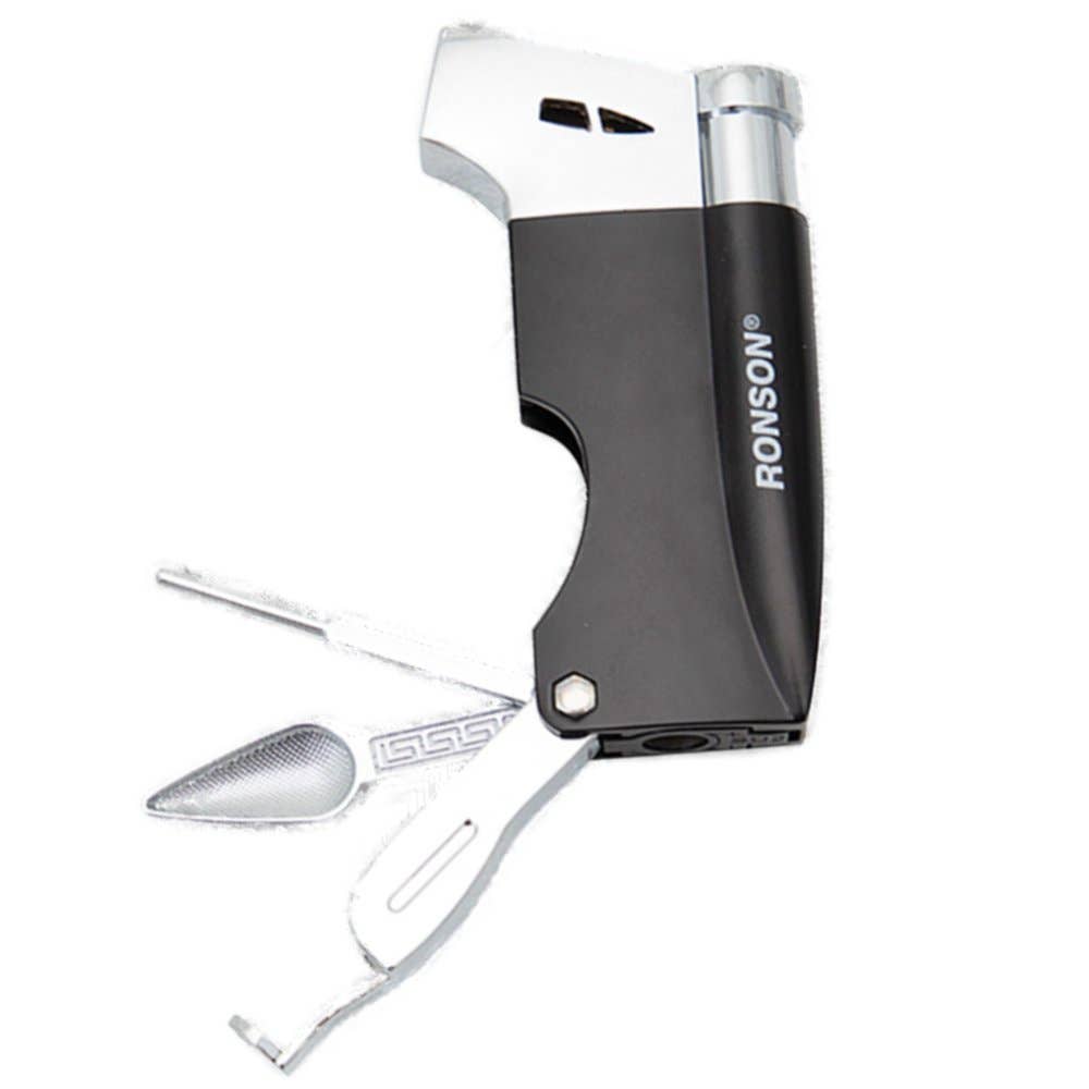 Ronson Butane Cigar Lighter & Tools