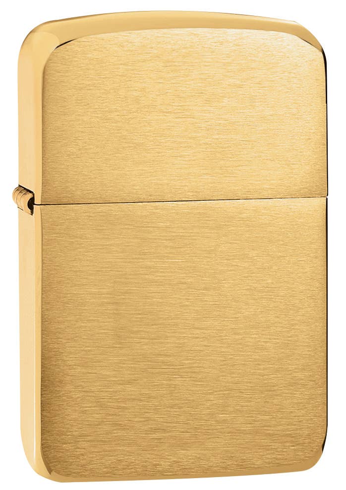 Zippo 1941 Replica Brushed Brass Windproof Lighter