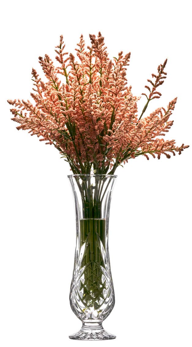 Godinger Dublin Cut Crystal Bud Vase