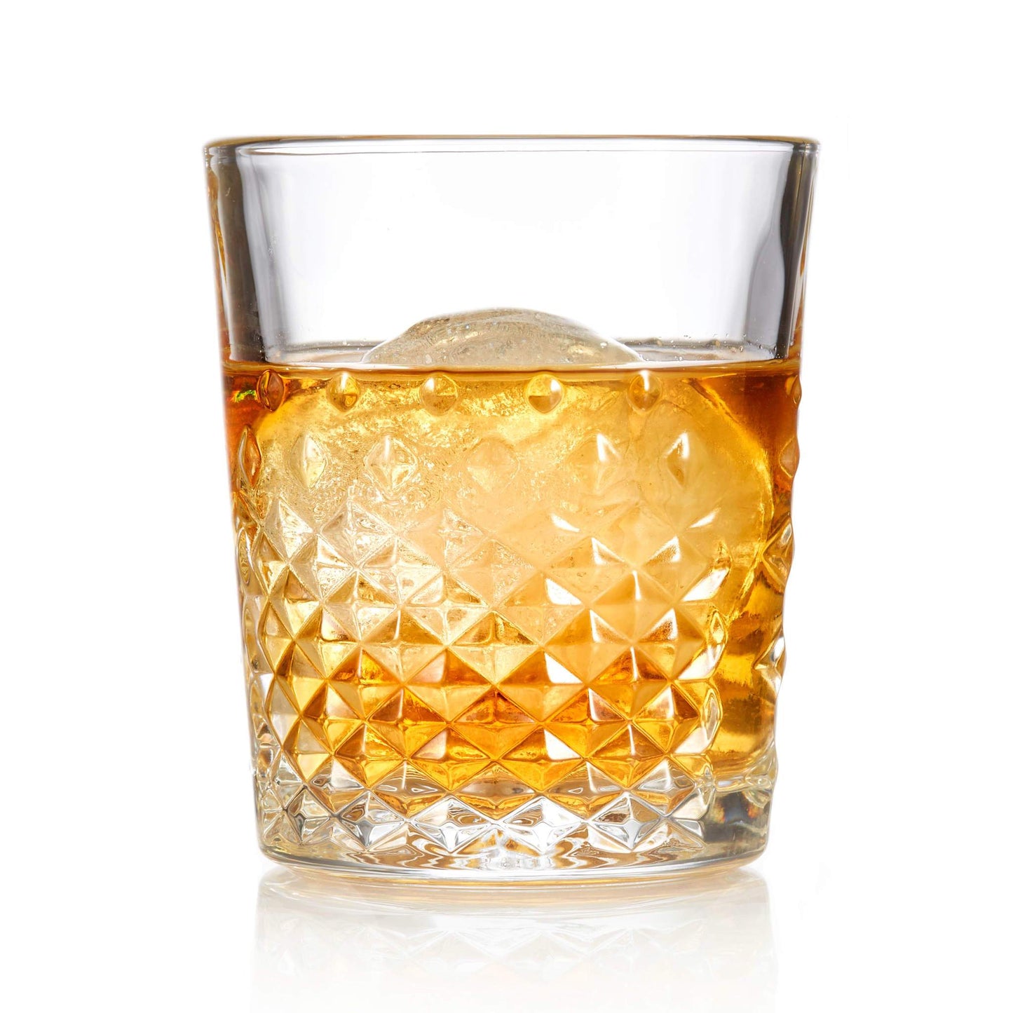Libbey Cut Glass Carats 12 oz. Double Old Fashioned