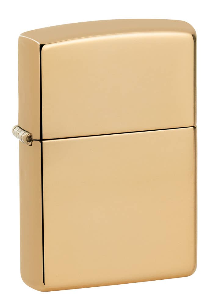 Zippo High Polish Brass Windproof Lighter