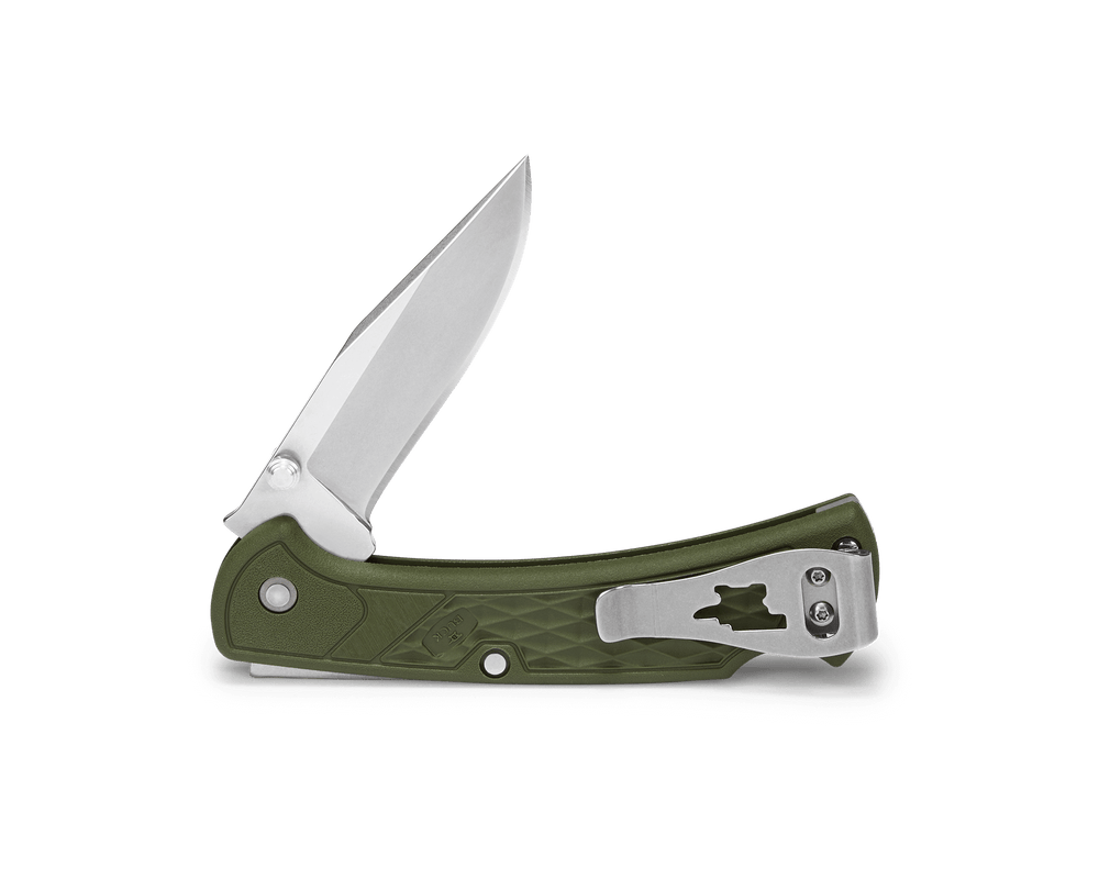 Buck 112 Slim Select Ranger EDC O.D. Green Pocket Knife