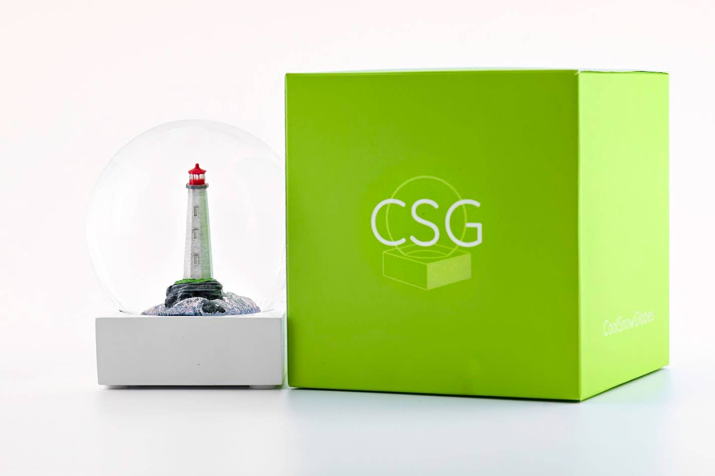 Light House Snow Globe