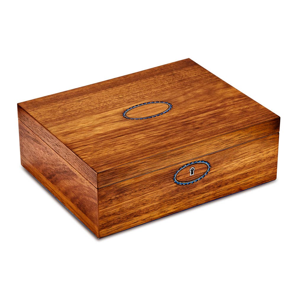 WOLF 1834 Ballet Musical Walnut Wood Jewelry Box