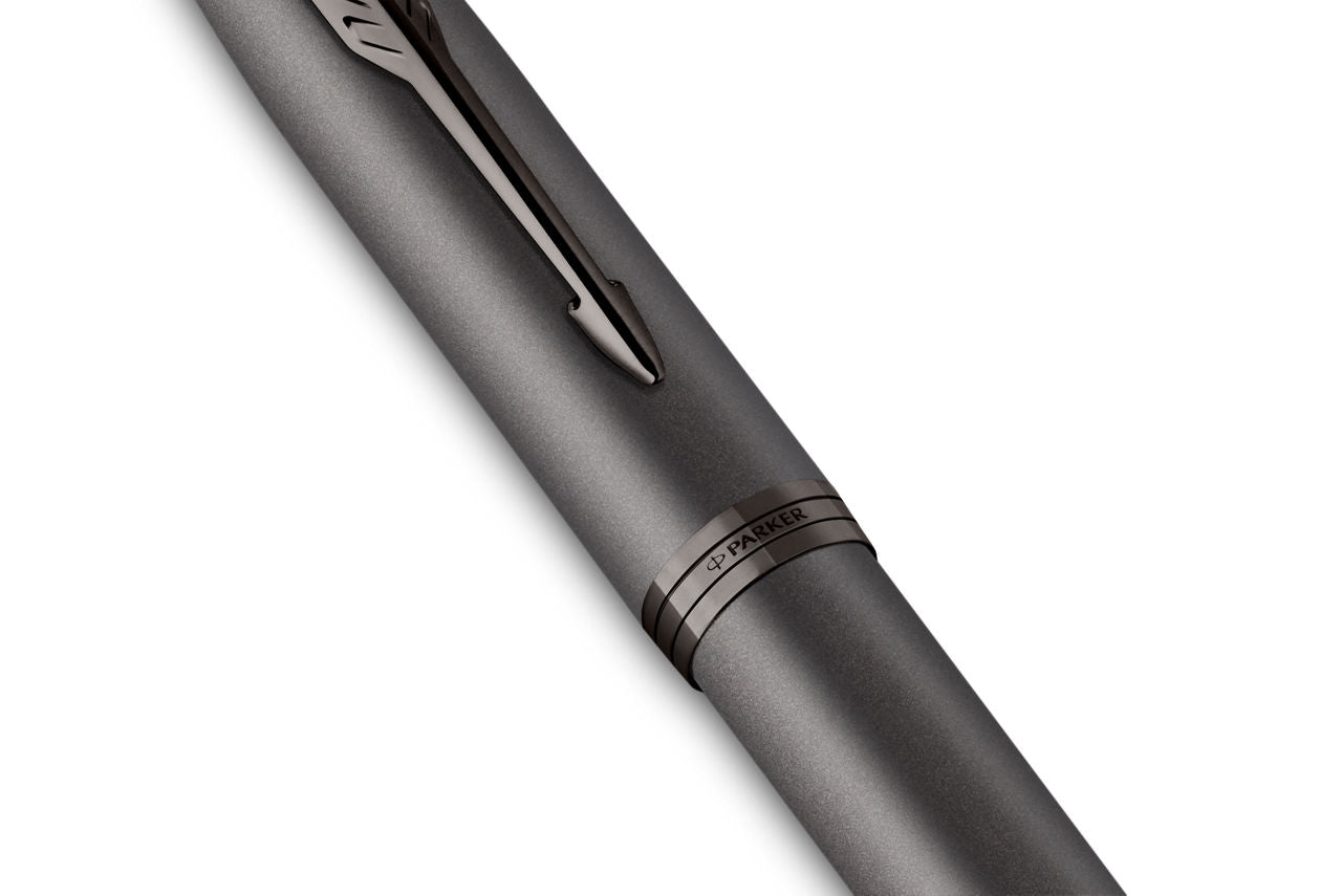 Parker IM Monochrome Titanium Lacquer with Gunmetal Trims Rollerball Pen