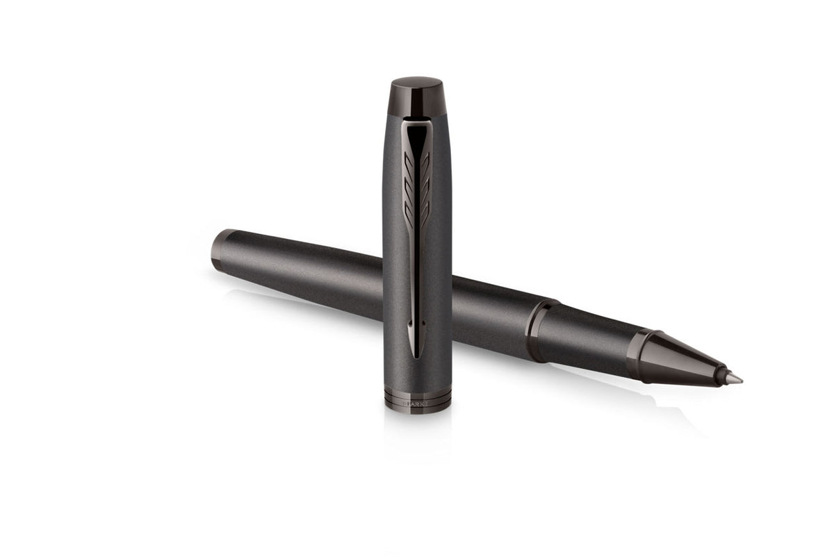 Parker IM Monochrome Titanium Lacquer with Gunmetal Trims Rollerball Pen