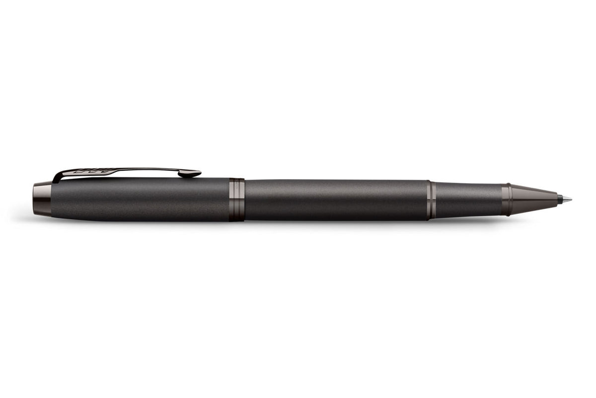 Parker IM Monochrome Titanium Lacquer with Gunmetal Trims Rollerball Pen