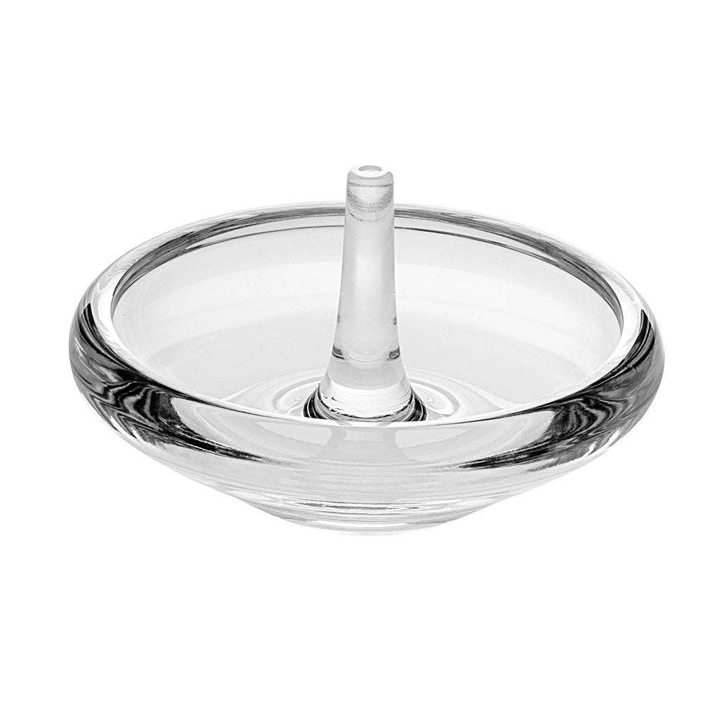 Luminous European Crystal Ring Holder