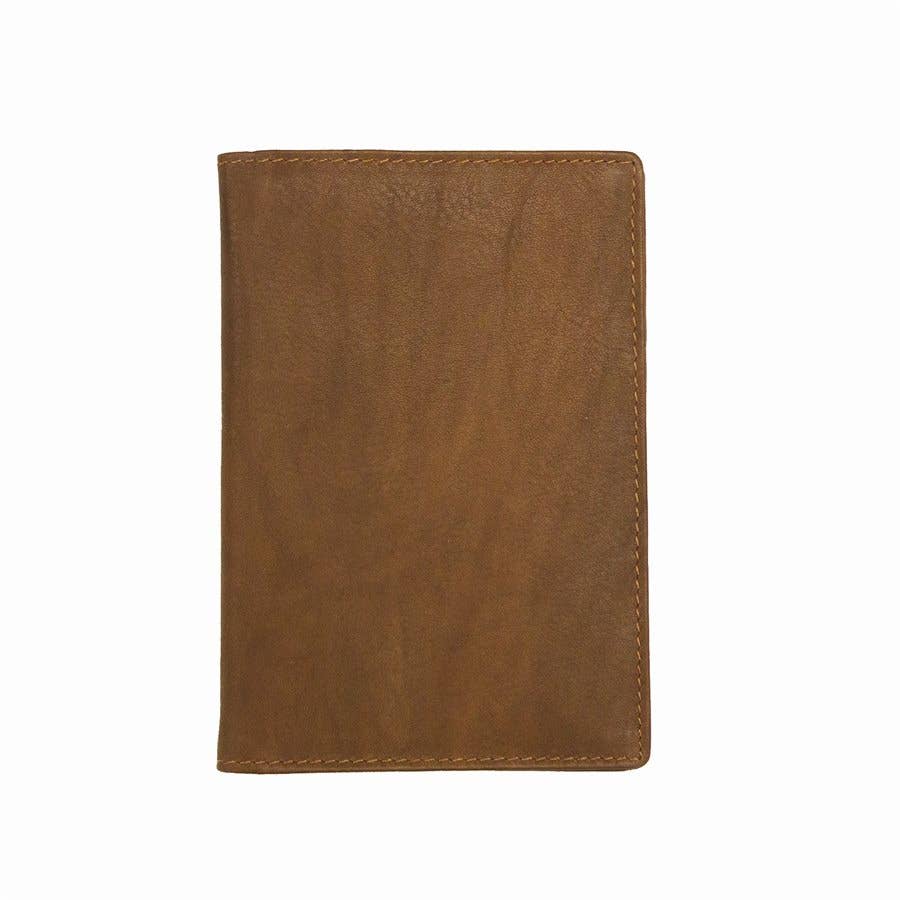 Leather Passport Case with Card Holder