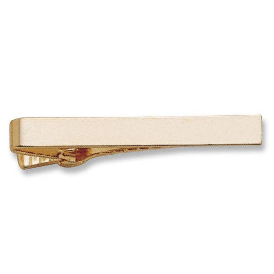 Anson Polished Gold-tone Tie Bar
