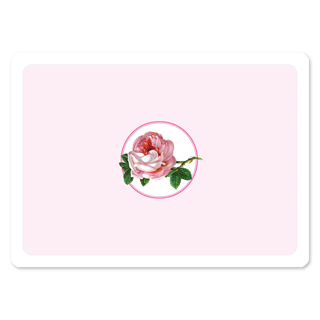 Romantic Roses Correspondence Cards (Social Stationery Set)