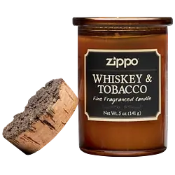 Zippo Whiskey & Tobacco Spirit Candle