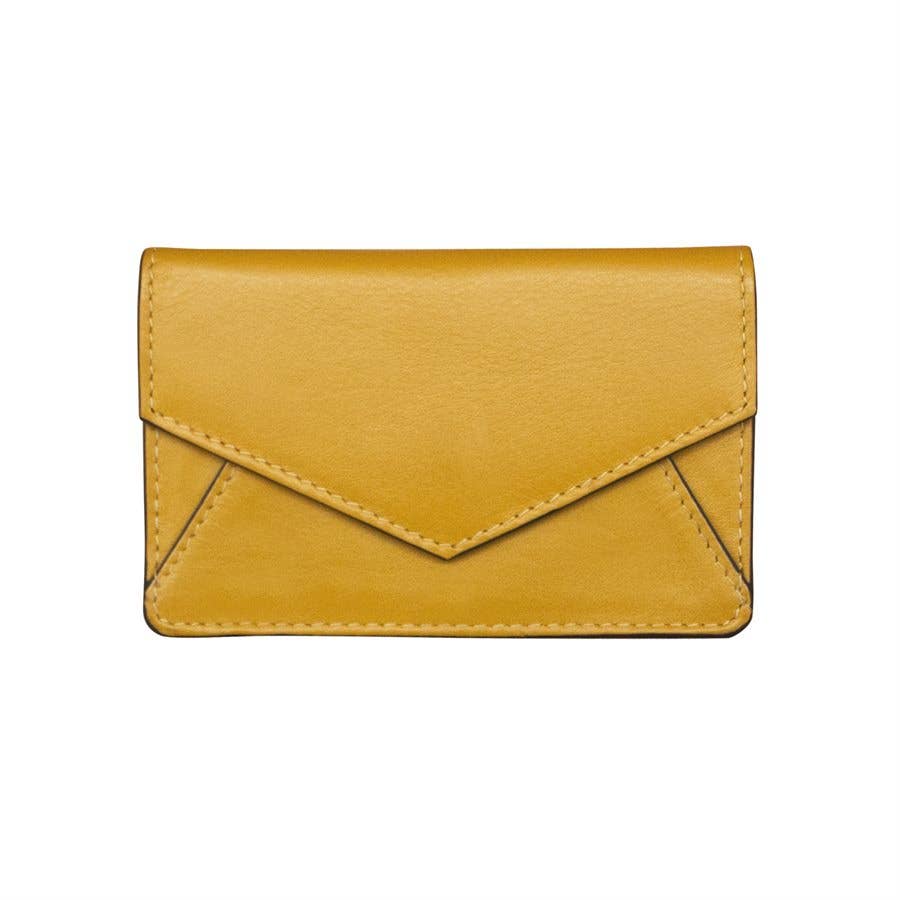 Leather Envelope Card Case