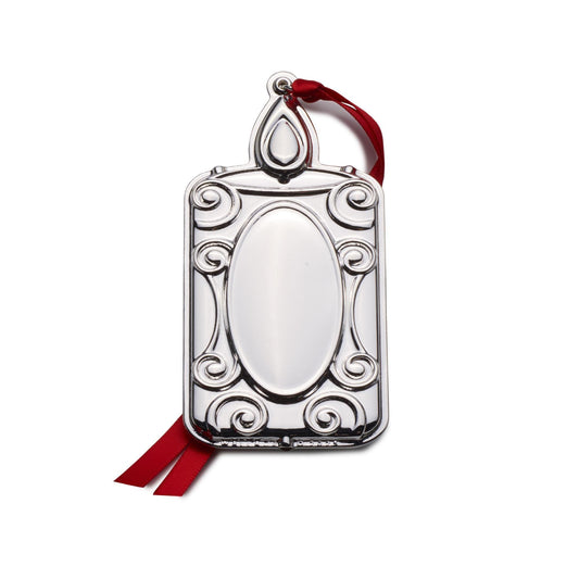 Wallace Silversmiths Silverplated Candle Ornament