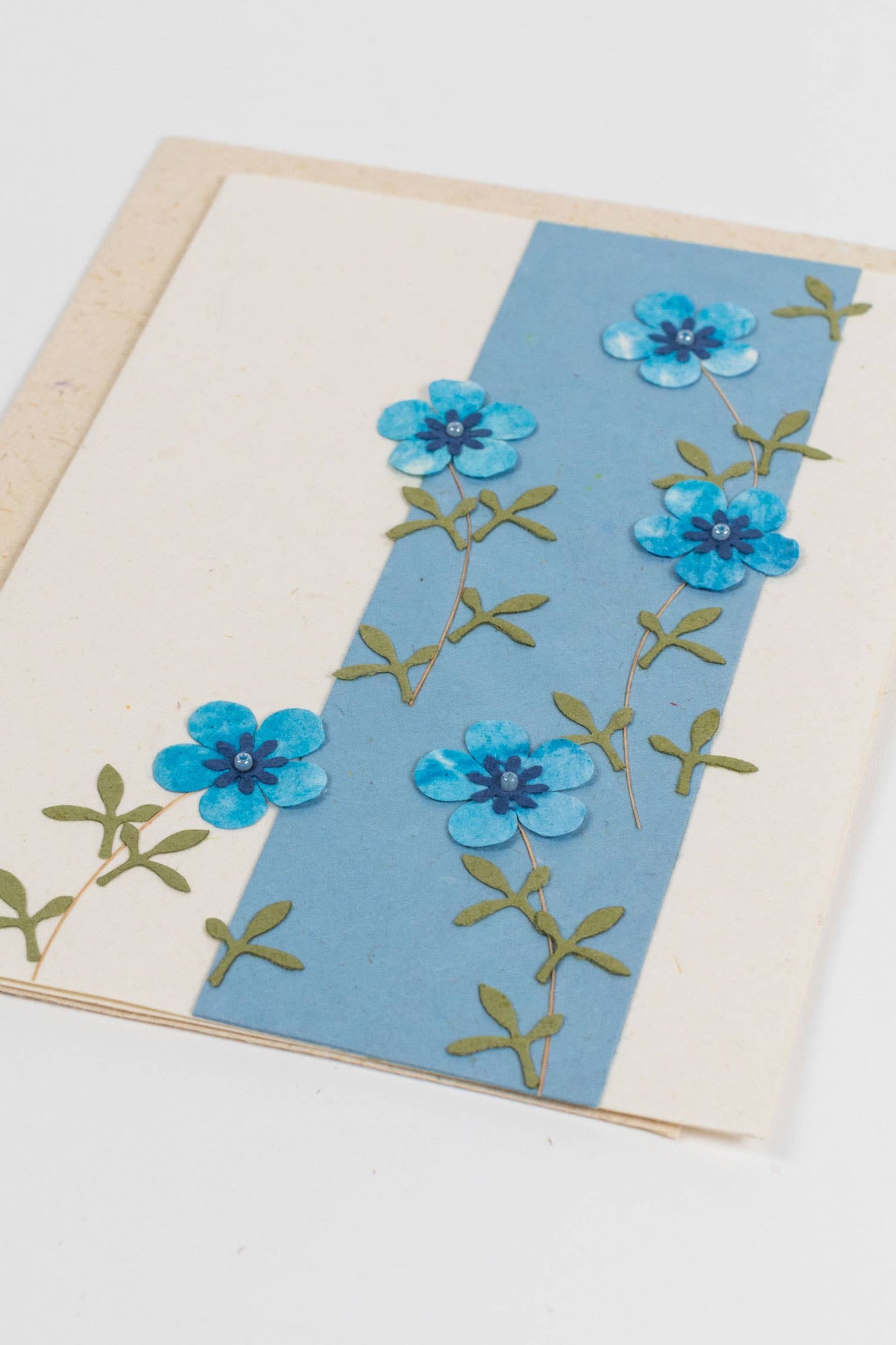 Out of the Blue Blooms Card