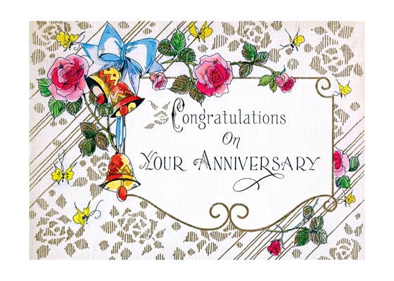 Congratulations on Your Anniversary Card