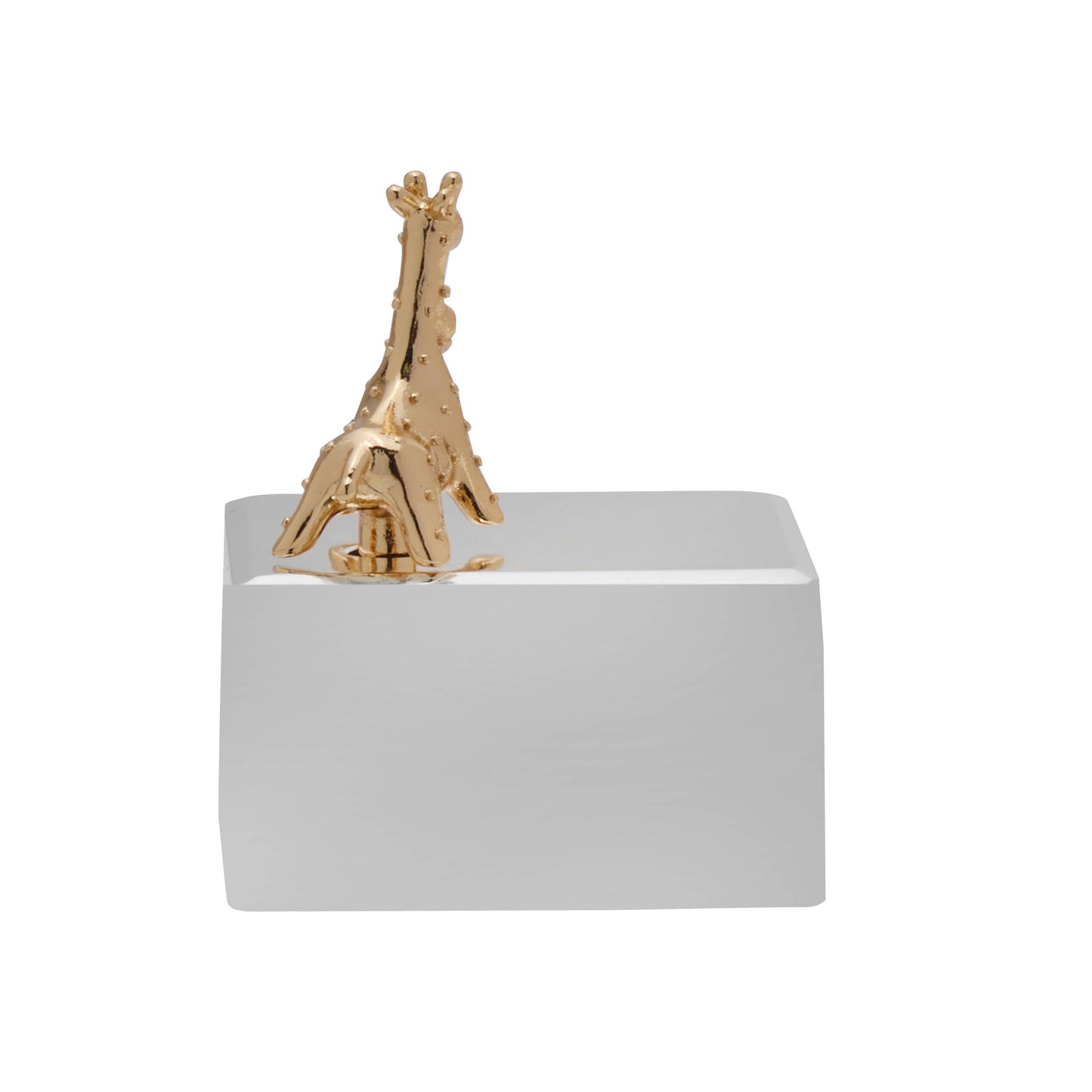 Wallace Baby Giraffe Silverplated Lullaby Music Box