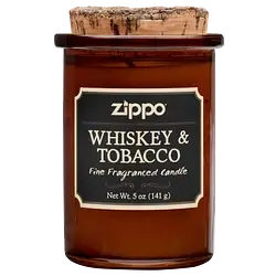 Zippo Whiskey & Tobacco Spirit Candle