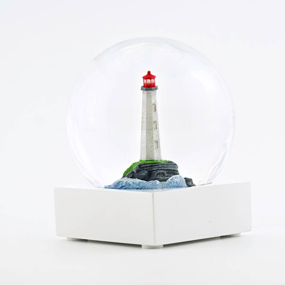 Light House Snow Globe
