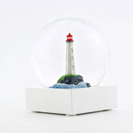 Light House Snow Globe