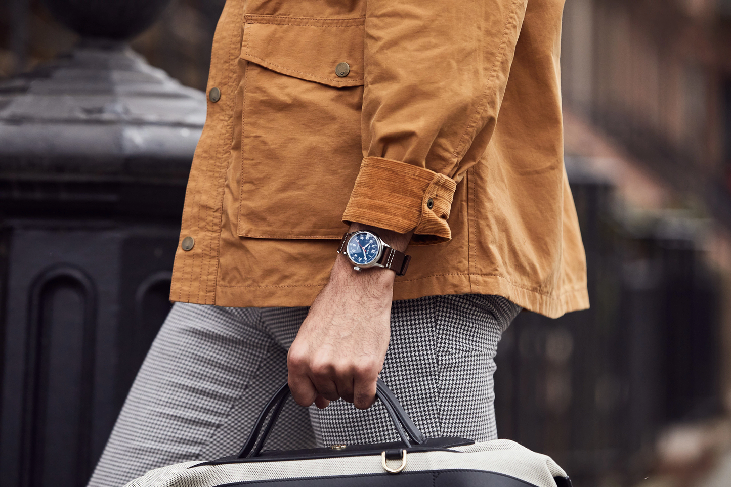 Bulova A-11 Field Military Style Automatic Hack Watch