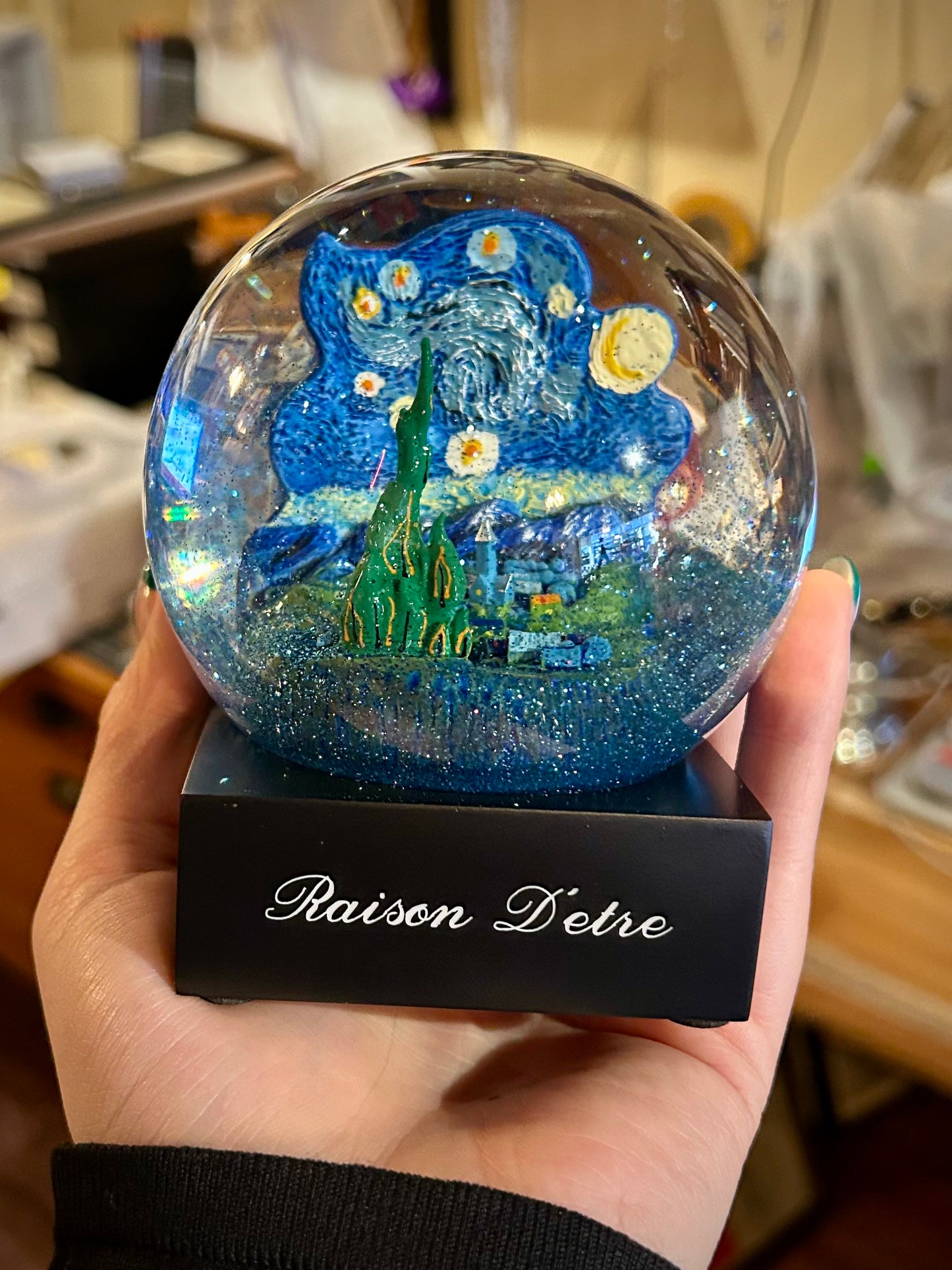 Starry Night Van Gogh Snow Globe
