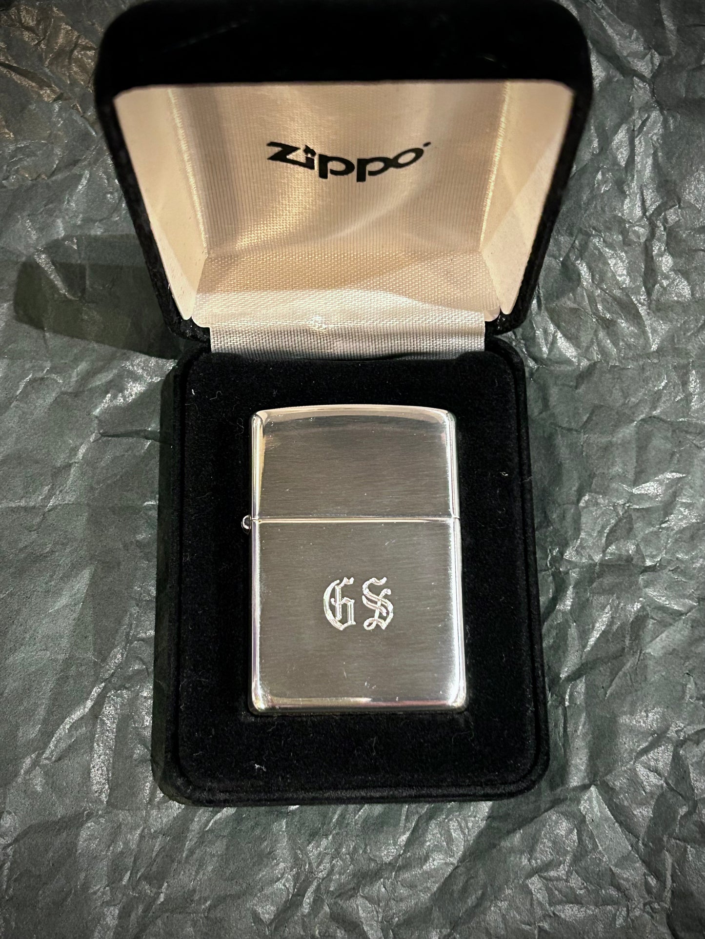 Zippo High Polish Sterling Silver Windproof Lighter
