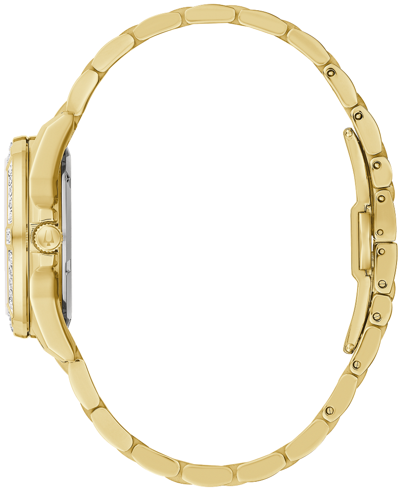 Bulova Ladies Marine Star Gold, Diamond & Mother of Pearl Watch