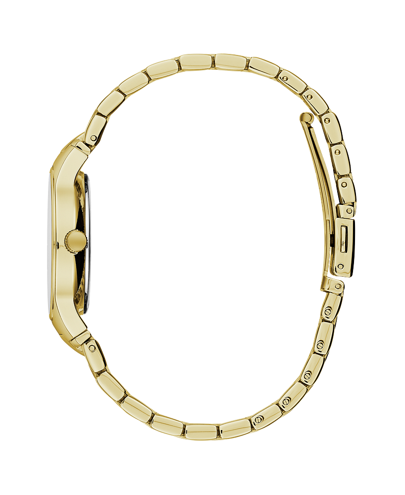 Caravelle by Bulova Ladies Modern Gold & Diamond Watch
