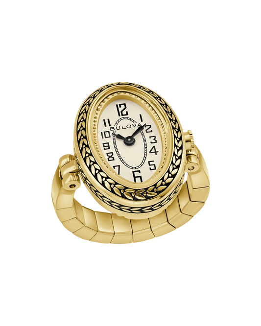 Bulova Ladies Art Deco Ring Watch