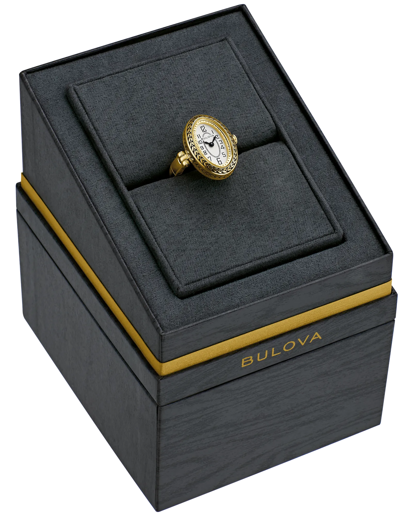 Bulova Ladies Art Deco Ring Watch