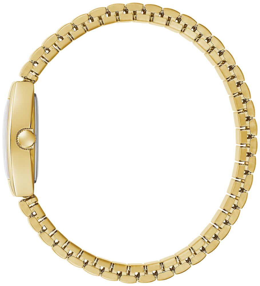 Caravelle by Bulova Ladies Traditional Gold Watch with Expansion Bracelet