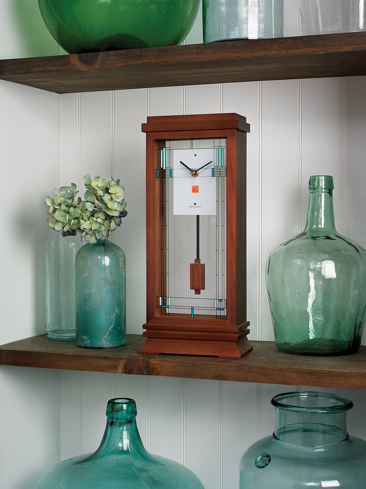 Bulova Frank Lloyd Wright Willits Mantel Clock